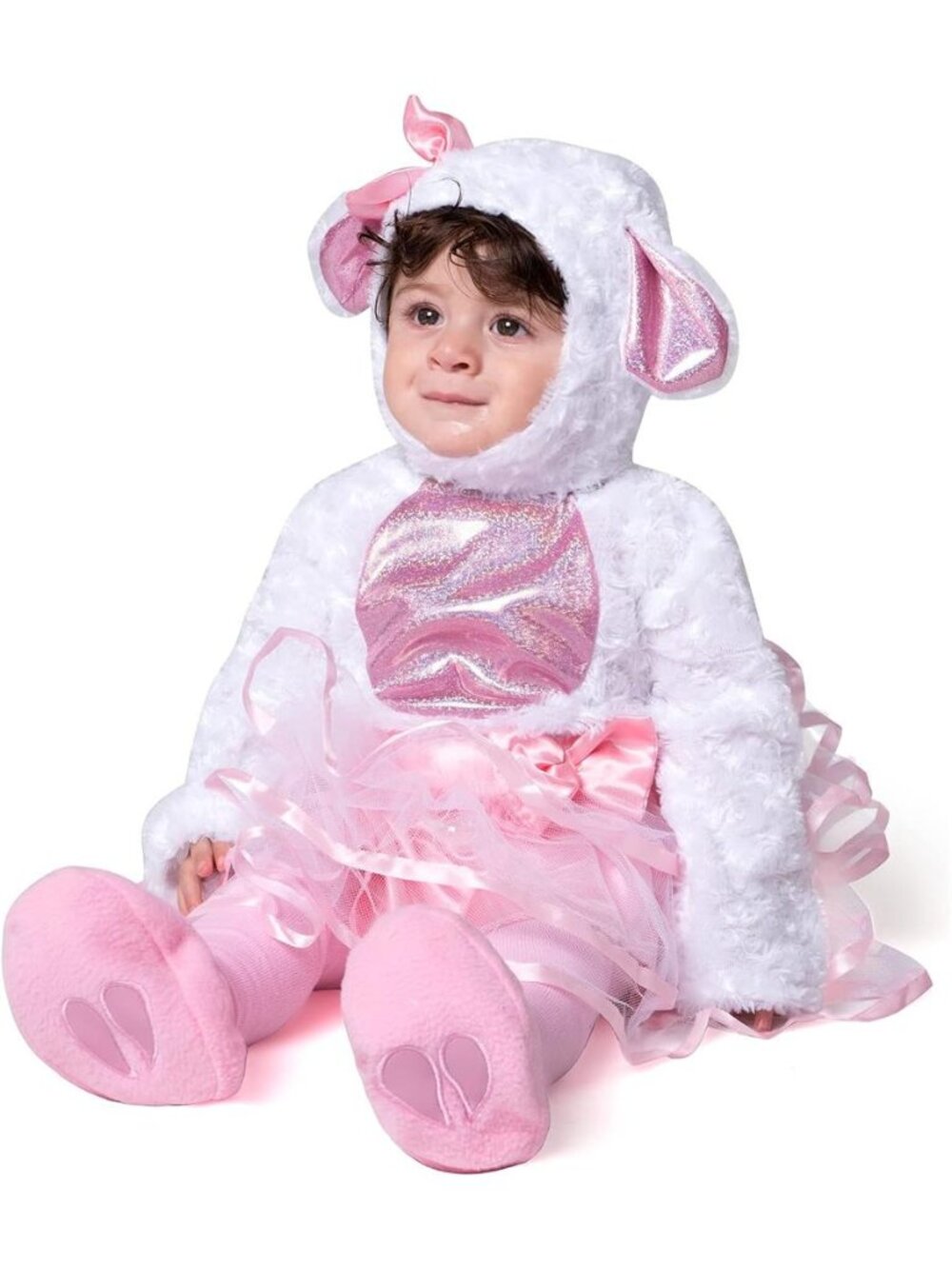 Spooktacular Creations Halloween Baby Girls Pink Lamb Costume for Toddler,